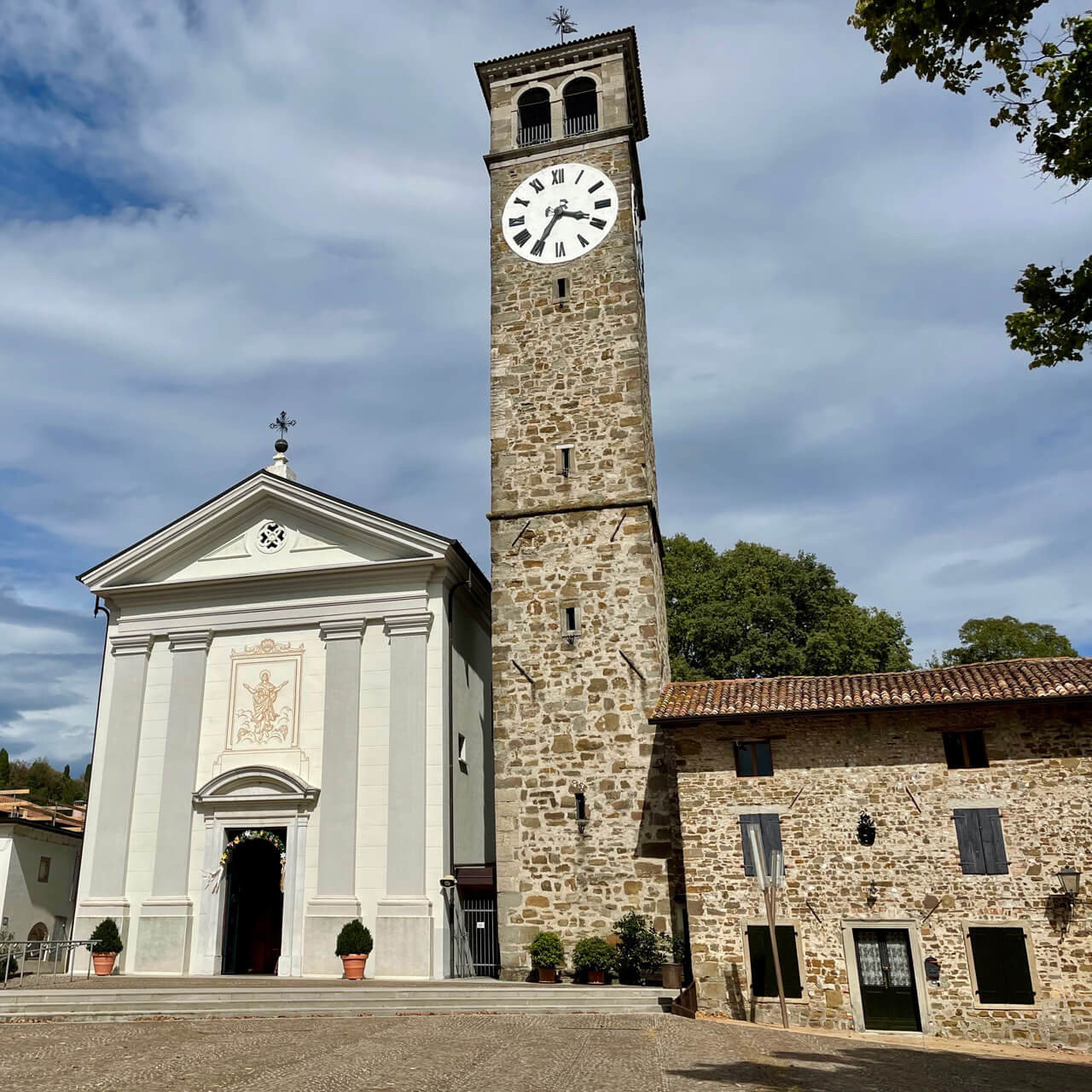 Chiesa di S. Maria Assunta via Don Antonio Pagnutti Manzano