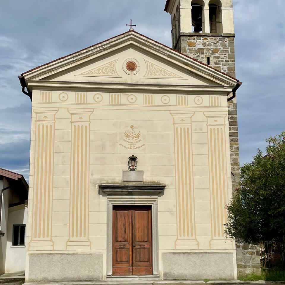Chiesa dei Santi Ermacora e Fortunato, via Giulia Piccoli, 19, Soleschiano di Manzano (Ud)