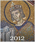 Imperatore Costantino, mosaico