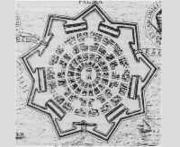Mappa antica di Palmanova