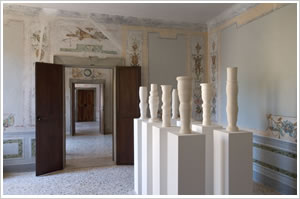 Alberto Fiorin, Sei colonne, 2006, Palazzo Altan